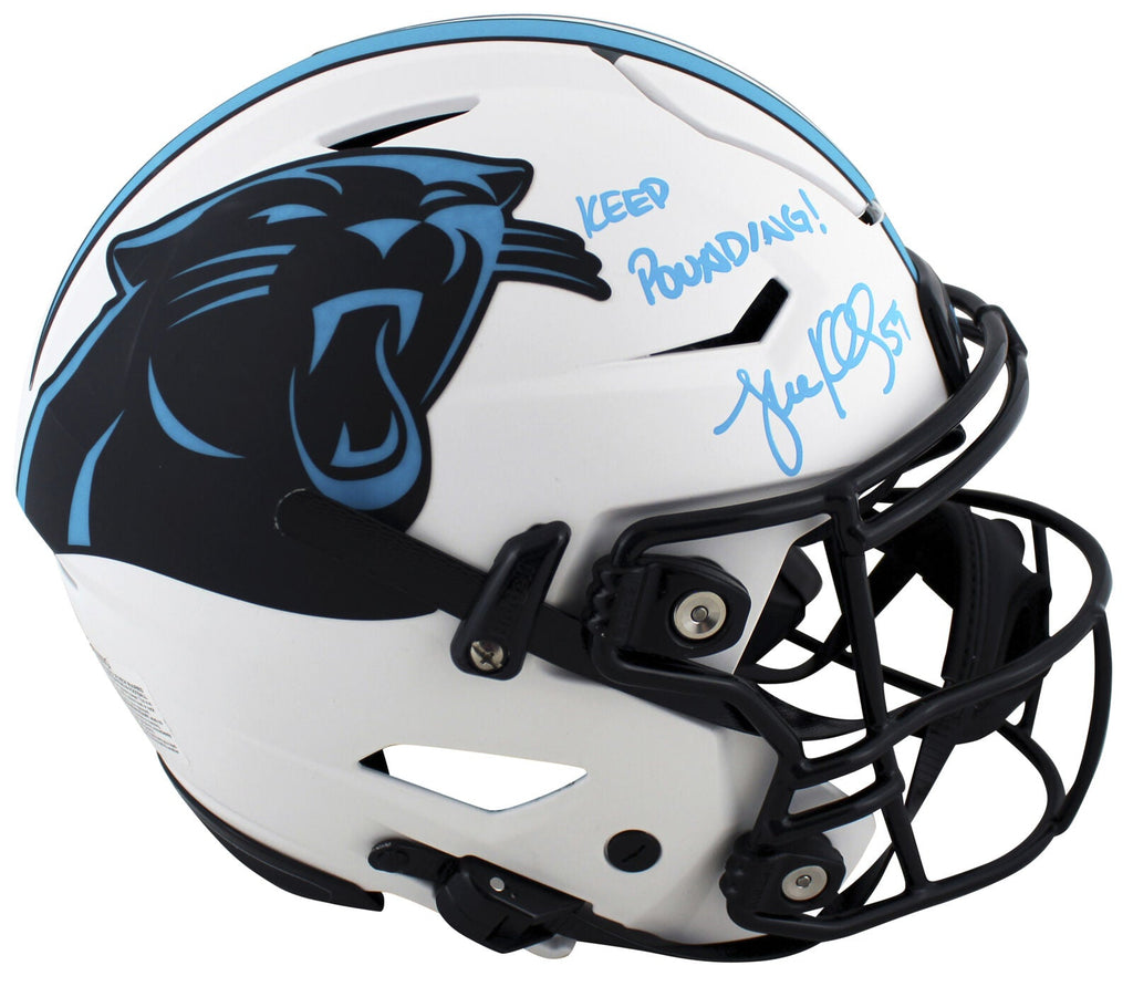 Panthers Luke Kuechly Keep Pounding Signed Lunar Speed Flex Full Size – Super Sports Center Panthers Luke Kuechly Keep Pounding Signed Lunar Speed Flex Full Size – Super Sports Center