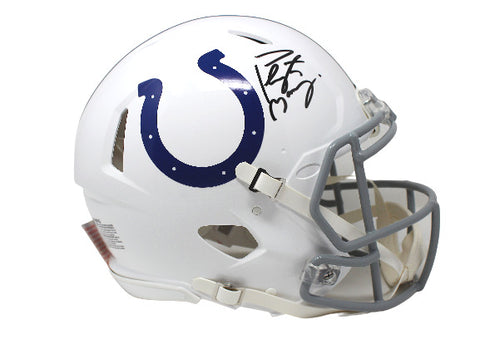 Peyton Manning Indianapolis Colts Signed Speed Authentic Helmet Fanatics
