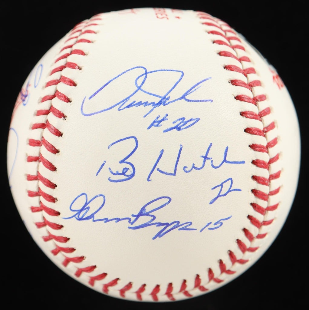MLB 試合級　1990 オールスターツアー　サインボール　メジャー代表WBC記 1990 World Series Cincinnati Reds Team Signed Baseball by 8 B