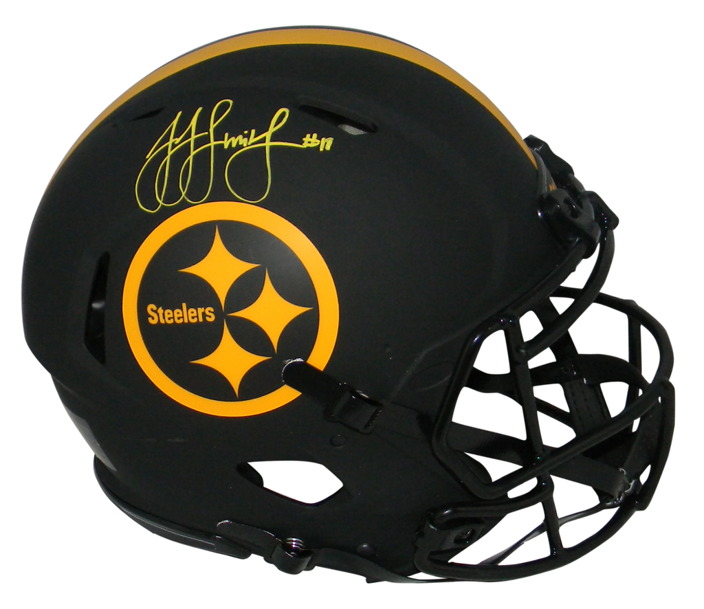 juju smith schuster autographed helmet JUJU SMITH-SCHUSTER SIGNED PITTSBURGH STEELERS ECLIPSE AUTHENTIC SPEED – Super Sports Center