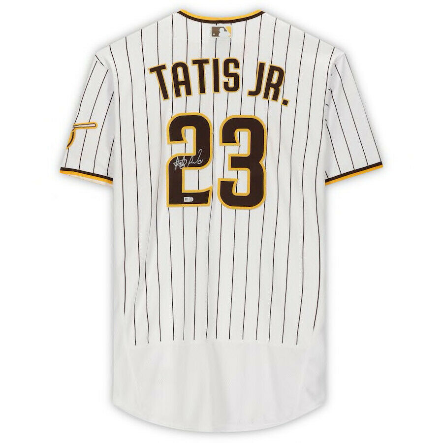 Padres Fernando Tatis Jr Tan Jersey Men's Nike Fernando Tatis