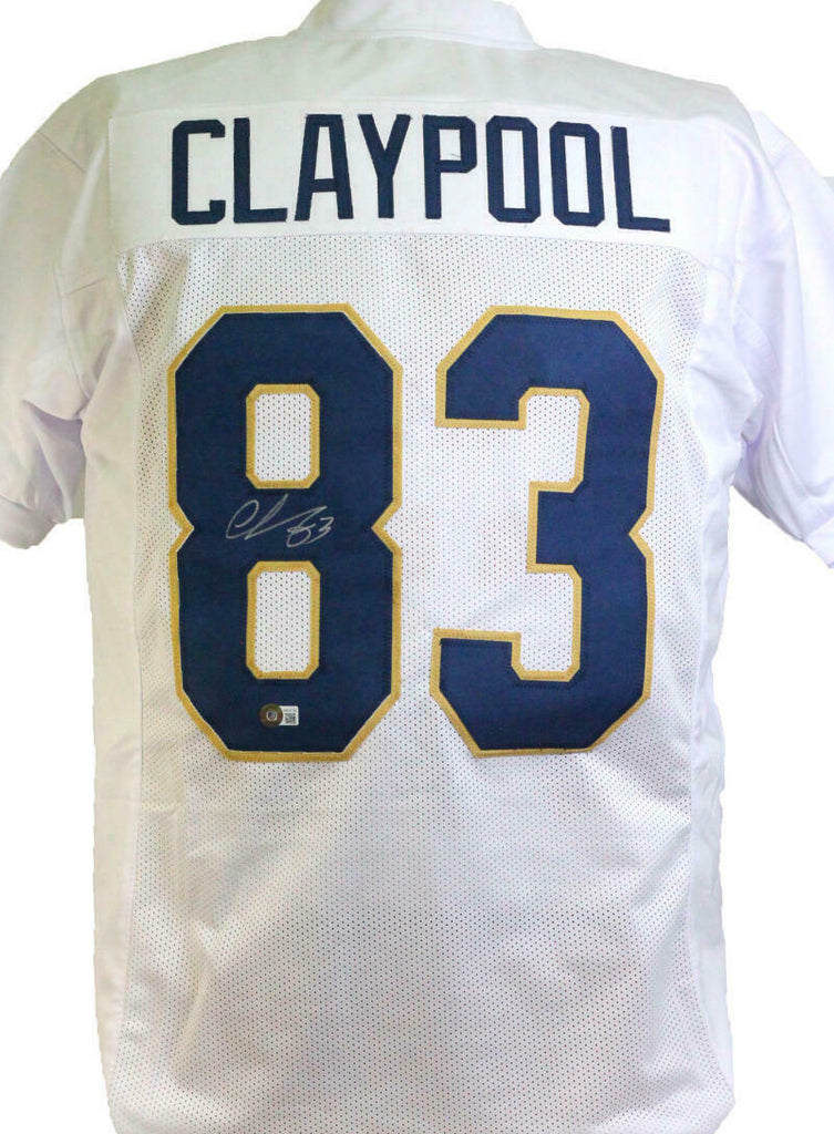 Nfl Signed Chase Claypool Jersey Chase Claypool Autographed White