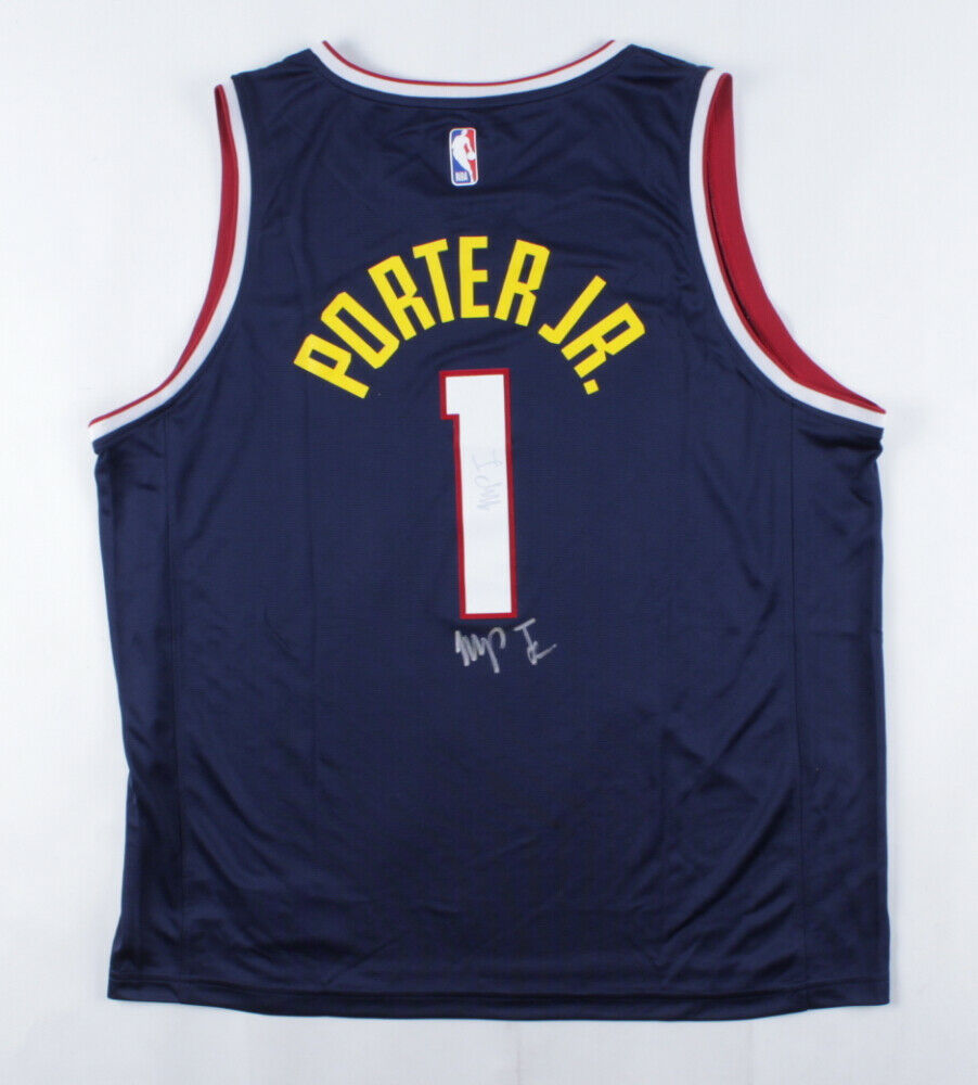 Michael Porter Jr Nuggets City Jersey 2020 Michael Porter Signed