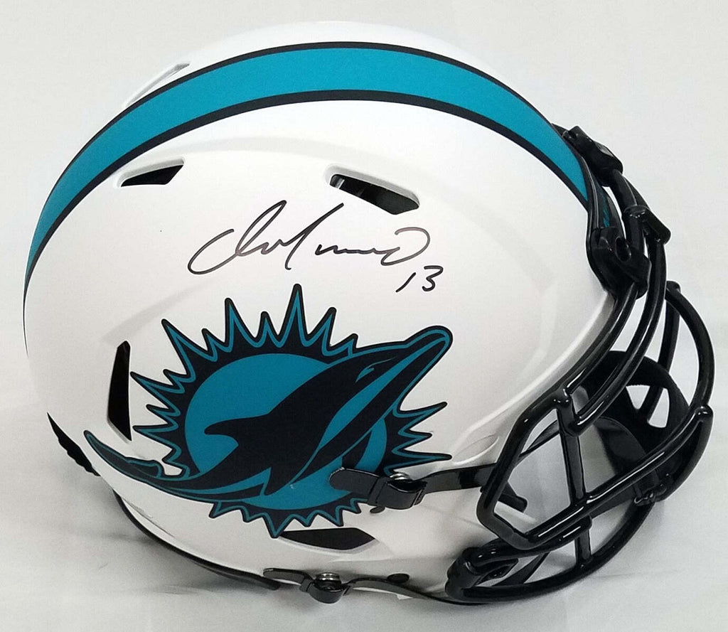 dan marino autographed football helmet Dan Marino Autographed Miami Dolphins Lunar Eclipse Authentic Helmet B – Super Sports Center