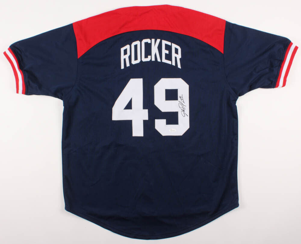 John Rocker Signed Atlanta Braves Captain Redneck Throwback Jersey (JSA COA)
