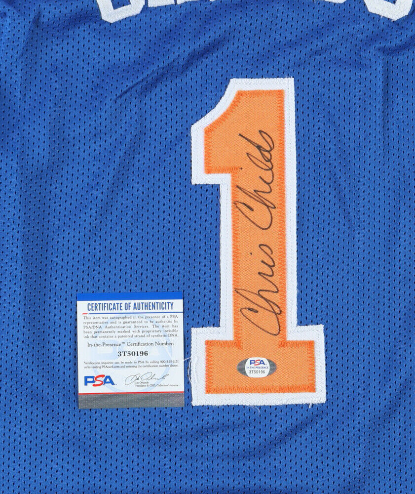 Maillot New York Jets Signé Chris Johnson - Autographe Authentifié JSA - Collection