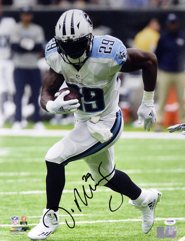 DEMARCO MURRAY AUTOGRAPHED 16X20 PHOTO TENNESSEE TITANS PSA/DNA STOCK #113555