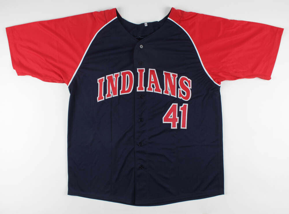 Victor Martinez Signed Cleveland Indians Jersey (PSA COA) 5xAll 