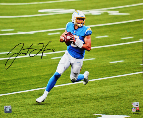 Chargers Justin Herbert Authentic Signed 16x20 Horizontal Photo Fanatics