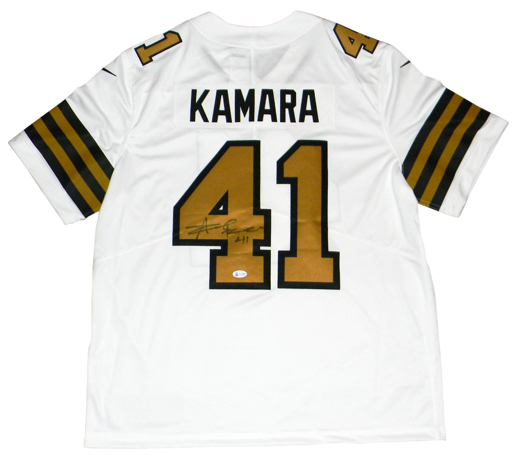 ALVIN KAMARA SIGNED NEW ORLEANS SAINTS COLOR RUSH NIKE LIMITED ALVIN KAMARA SIGNED NEW ORLEANS SAINTS COLOR RUSH NIKE LIMITED