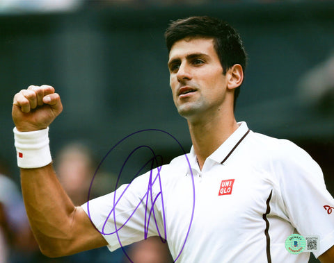 Novak Djokovic Authentic Signed 8x10 Photo Autographed BAS #BG90754