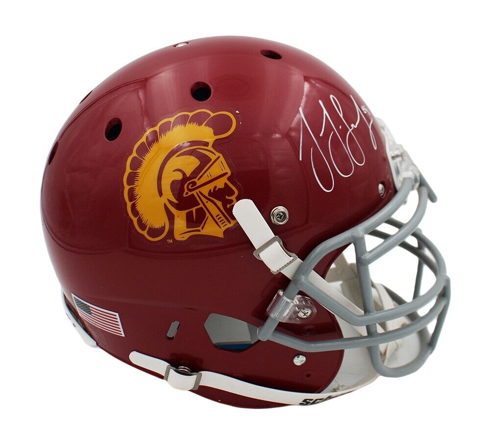 JuJu Smith-Schuster Signed USC Trojans Schutt Authentic NCAA