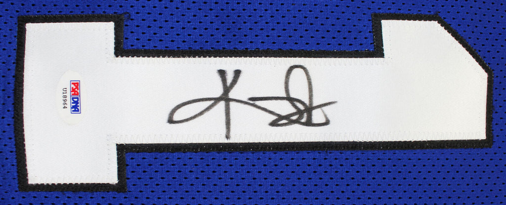 Duke Kyrie Irving Authentic Signed Blue Pro Style Jersey PSA/DNA