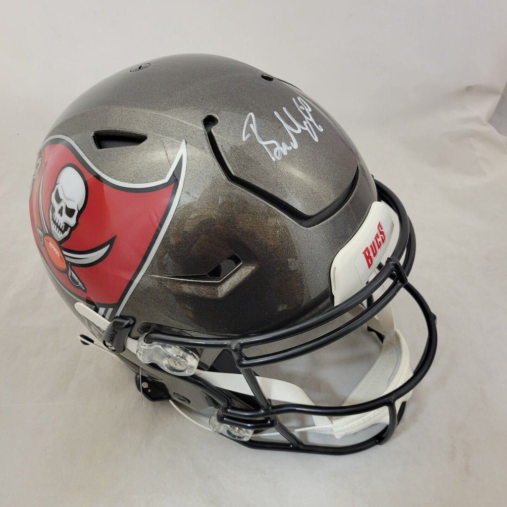 buccaneers speedflex helmet BAKER MAYFIELD SIGNED BUCCANEERS F/S SPEEDFLEX HELMET BECKETT QR – Super Sports Center