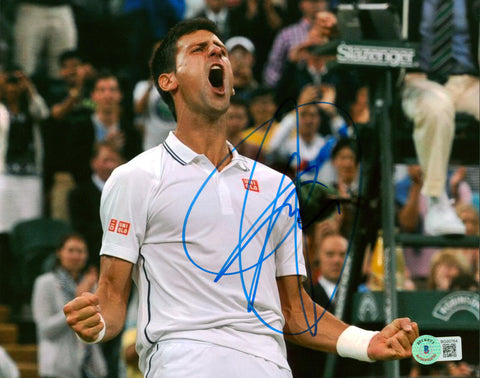 Novak Djokovic Authentic Signed 8x10 Photo Autographed BAS #BG90764