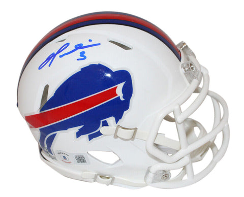Damar Hamlin Autographed Buffalo Bills Mini Helmet BAS 40191