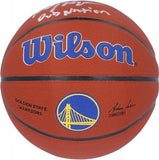 Klay Thompson Golden State Warriors Signed Wilson Team Logo Basketball w/Insc