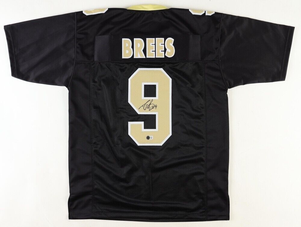 Logo Drew Brees Saints Jersey Drew Brees Signed New Orleans Saints
