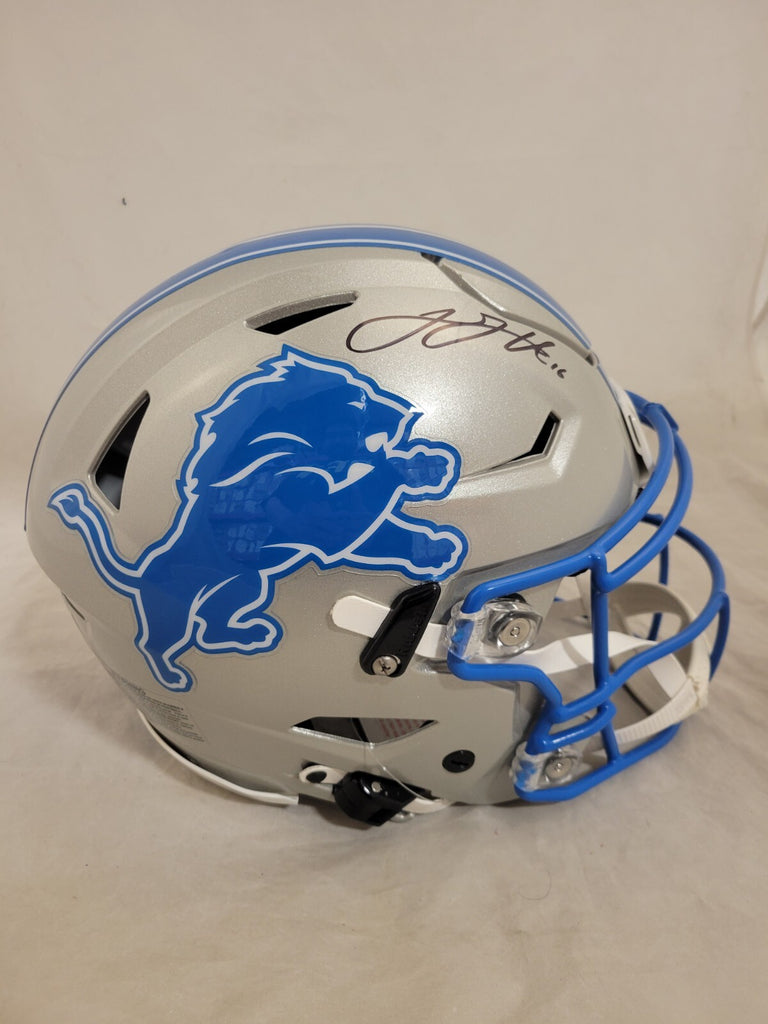 detroit lions speedflex helmet JARED GOFF SIGNED DETROIT LIONS F/S SPEEDFLEX AUTHENTIC HELMET FANATIC – Super Sports Center