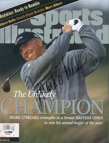 Mark O'Meara Golf Authentic Signed Sports Illustrated 1998 PSA/DNA #I64580