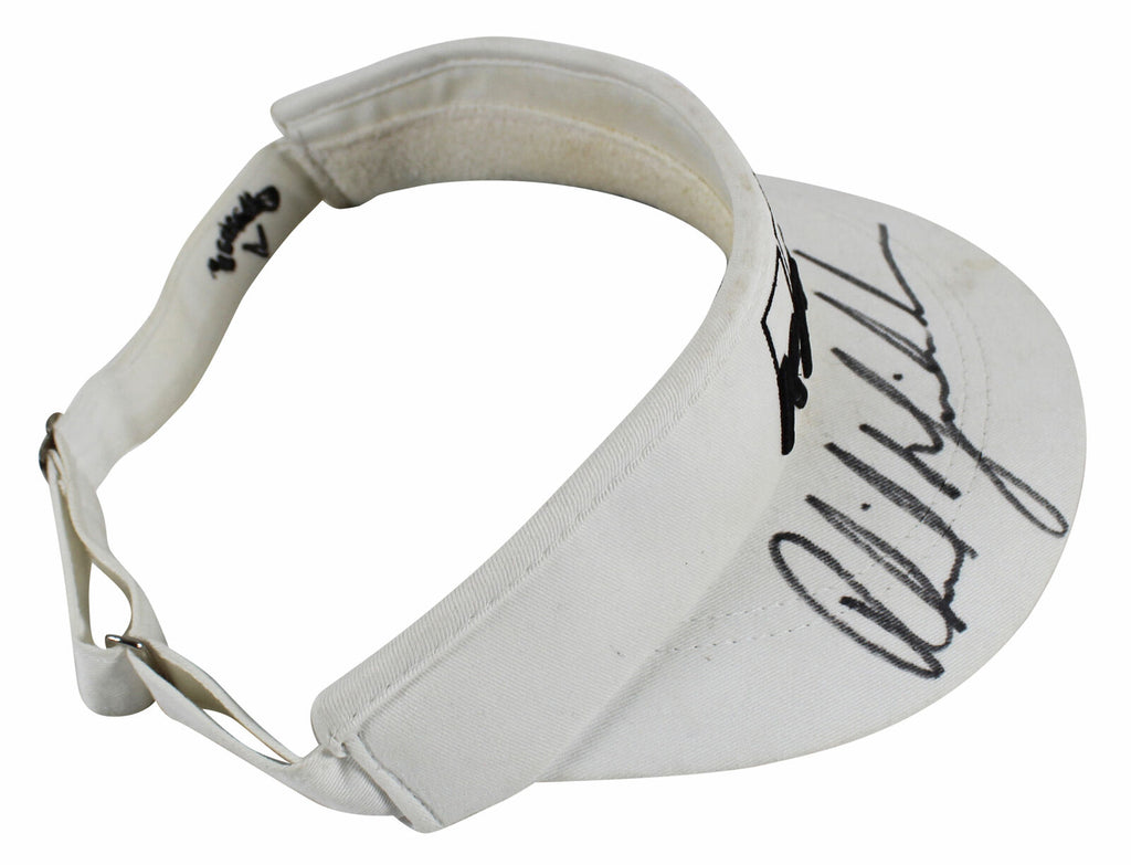 Vintage Phil Mickelson Autographed Texace Oswego Country Club Golf Visor Hat USA Phil Mickelson Visor for sale | eBay main image 4