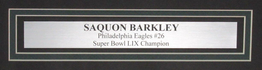 Saquon Barkley Signed/Auto 16x20 Photo Philadelphia Eagles Framed PSA ...