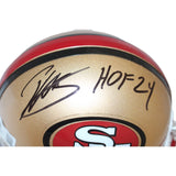 Patrick Willis Signed San Francisco 49ers Mini Helmet VSR4 HOF TB Beckett 43671