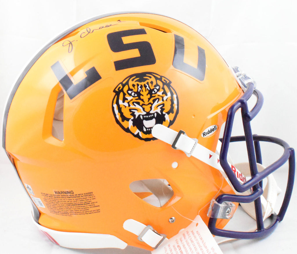Ja'Marr Chase Autographed LSU F/S Speed Authentic Helmet