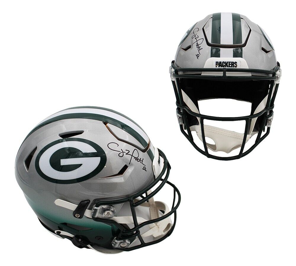 clay football helmet Clay Matthews Signed Licensed Green Bay Packers Speed Flex Auth Custom – Super Sports Center