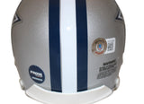Bob Lilly Autographed Dallas Cowboys VSR4 Mini Helmet w/insc BAS 40065