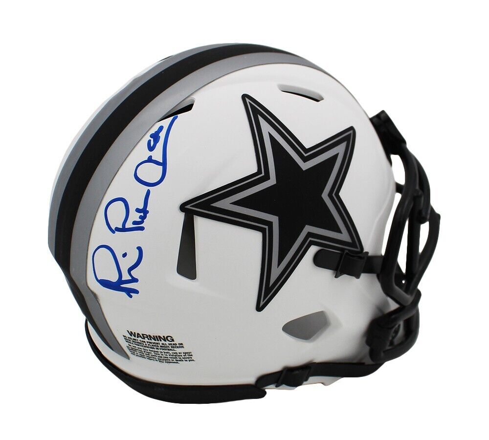cowboys mini football helmet Michael Irvin Signed Dallas Cowboys Speed Lunar NFL Mini Helmet – Super Sports Center