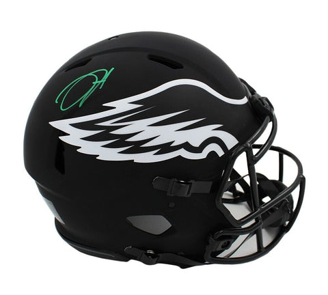 Jalen Hurts Signed Philadelphia Eagles Speed Authentic Eclipse NFL Helmet