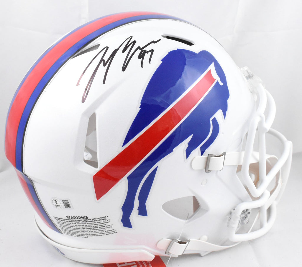 Joey Bosa Autographed Buffalo Bills F/S Speed Authentic Helmet