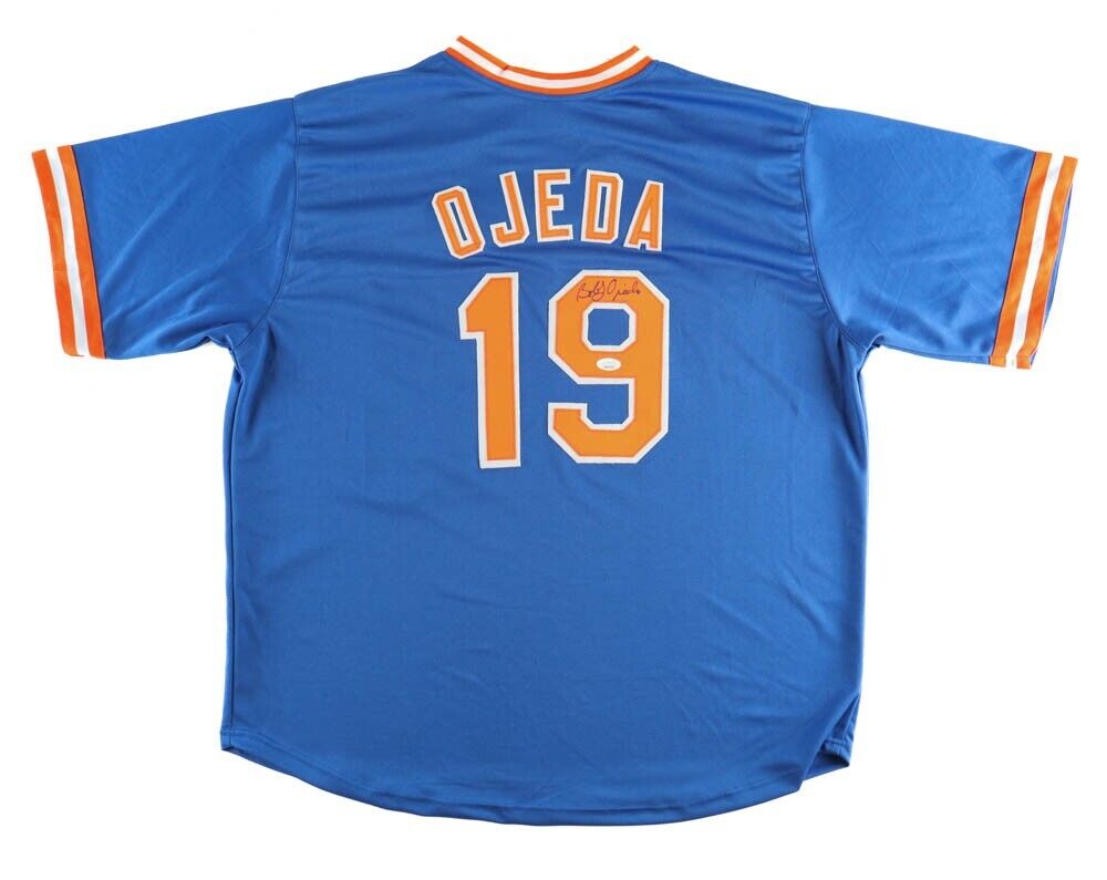 Bobby Ojeda Signed New York Mets Throwback Jersey (JSA COA) 1986 World –  Super Sports Center