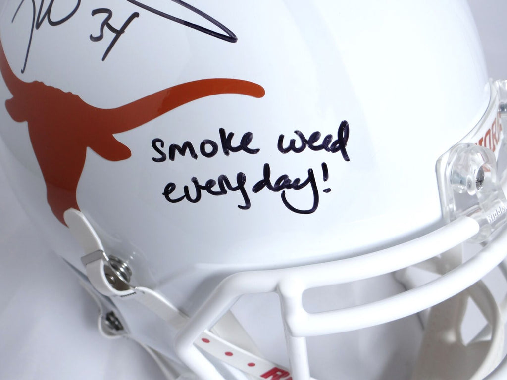1910 football helmet Ricky Williams Autographed Longhorns F/S Riddell Speed Helmet w/ Insc- – Super Sports Center