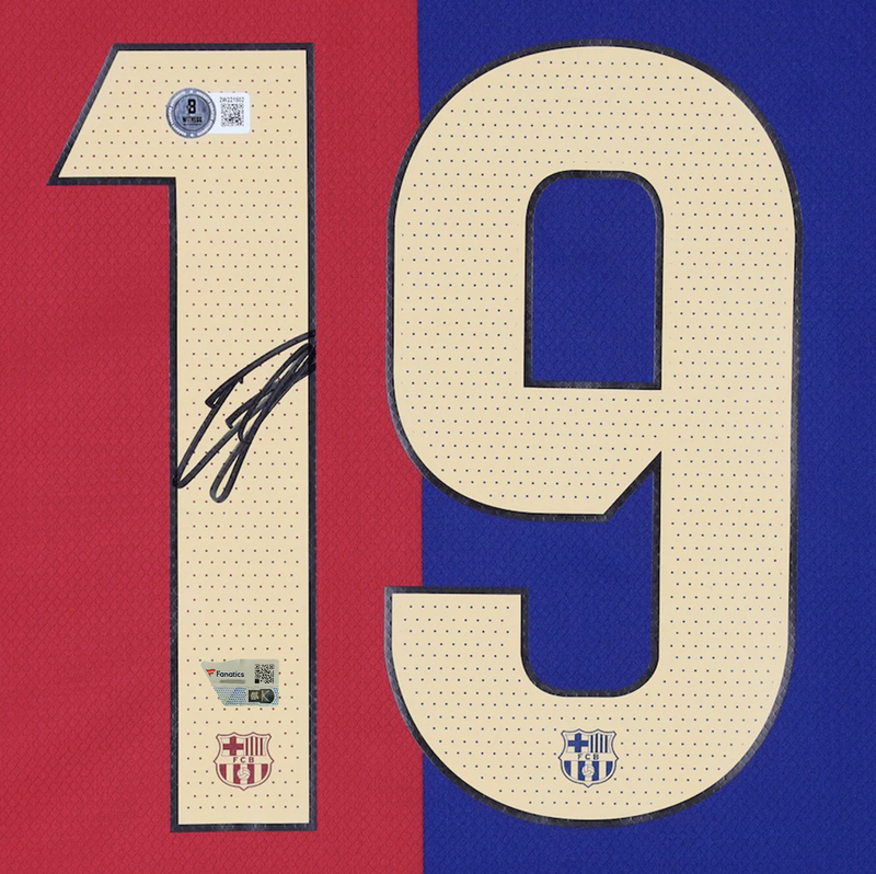 Lamine Yamal Autographed FC Barcelona 2024-25 Nike Long Sleeve