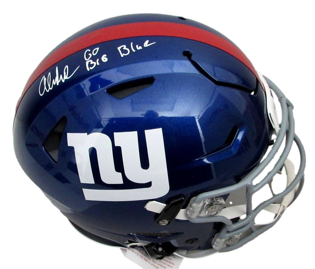 Abdul Carter Signed/Insc Full Size SpeedFlex Helmet NY Giants BAS/Beck – Super Sports Center