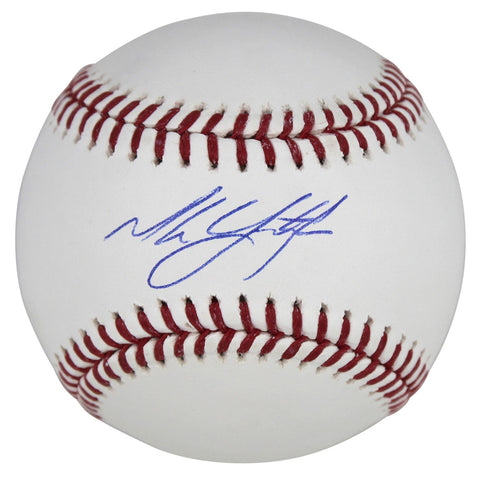 Giants Mike Yastrzemski Authentic Signed Oml Baseball Autographed MLB & Fanatics