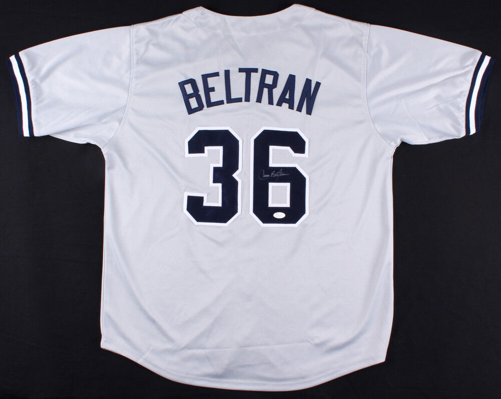 Carlos Beltran Signed New York Yankees Jersey (JSA Hologram