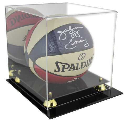 Deluxe Acrylic Basketball Mirrored Back Display Case
