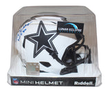 Bob Lilly Autographed Dallas Cowboys Lunar Mini Helmet w/insc BAS 40068