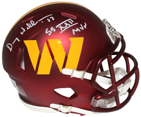 Doug Williams Autographed Washington Commanders Mini Helmet Beckett 40614