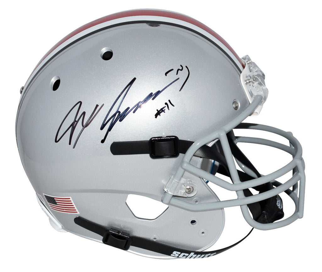 JAXON SMITH-NJIGBA SIGNED OHIO STATE BUCKEYES FULL SIZE HELMET BECKETT – Super Sports Center
