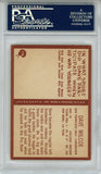 Dave Wilcox Signed 1967 Philadelphia #178 Trading Card HOF PSA Slab 43652