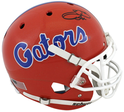 Florida Emmitt Smith Signed Schutt Full Size Speed Proline Helmet BAS Witnessed