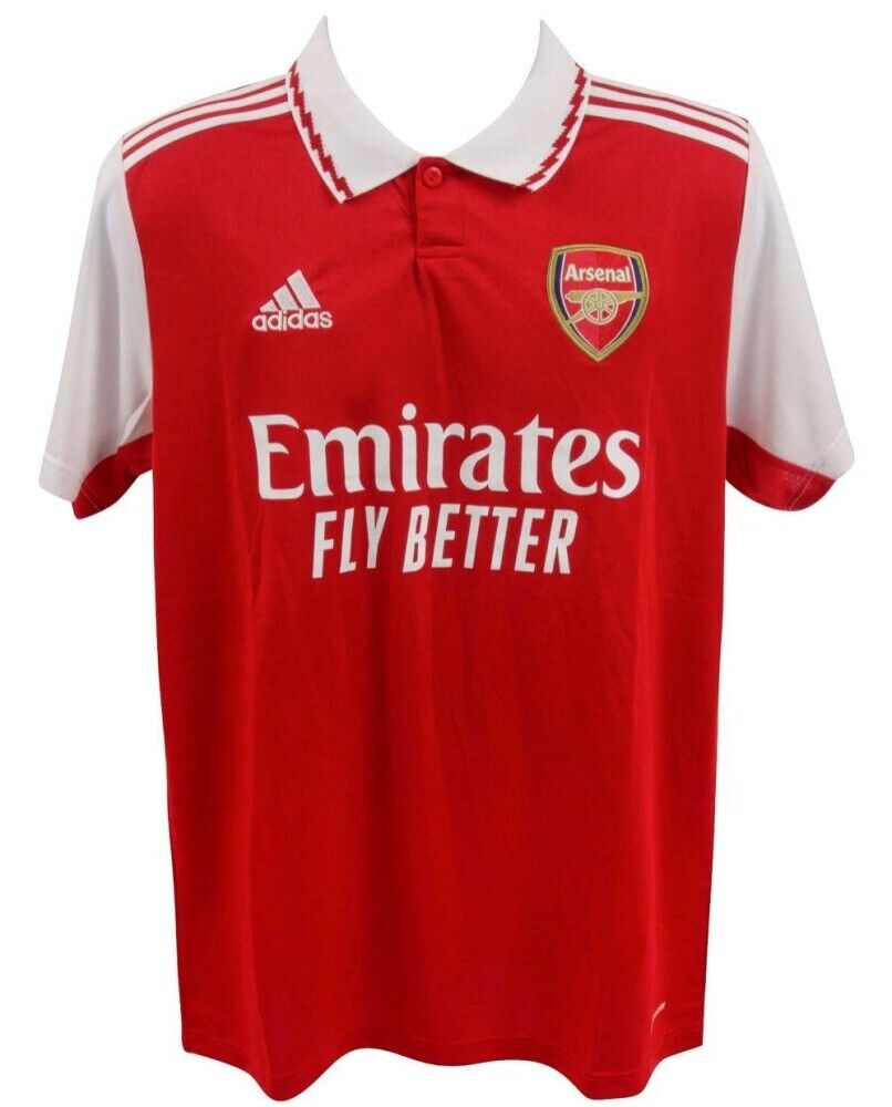 William Saliba Signed Arsenal F.C. Adidas Soccer Jersey (Beckett