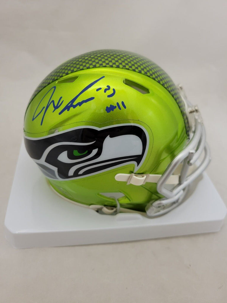 jaxon smith njigba helmet SMITH-NJIGBA SIGNED OHIO STATE BUCKEYES FULL SIZE BECKETT Super Sports Center JAXON SMITH-NJIGBA SIGNED SEATTLE SEAHAWKS