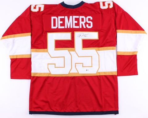 Jason Demers Signed Panthers Jersey (Beckett) Playing career 2008-present