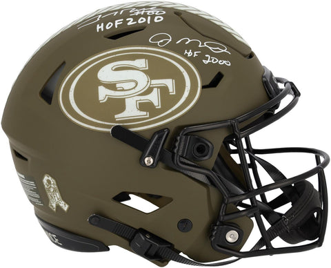 Autographed Joe Montana 49ers Helmet