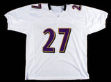 J.K. Dobbins Signed/Auto Baltimore Ravens Custom Football Jersey JSA 162048